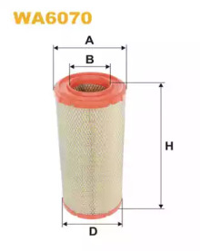 WIX FILTERS wa6070 -  Воздушный фильтр